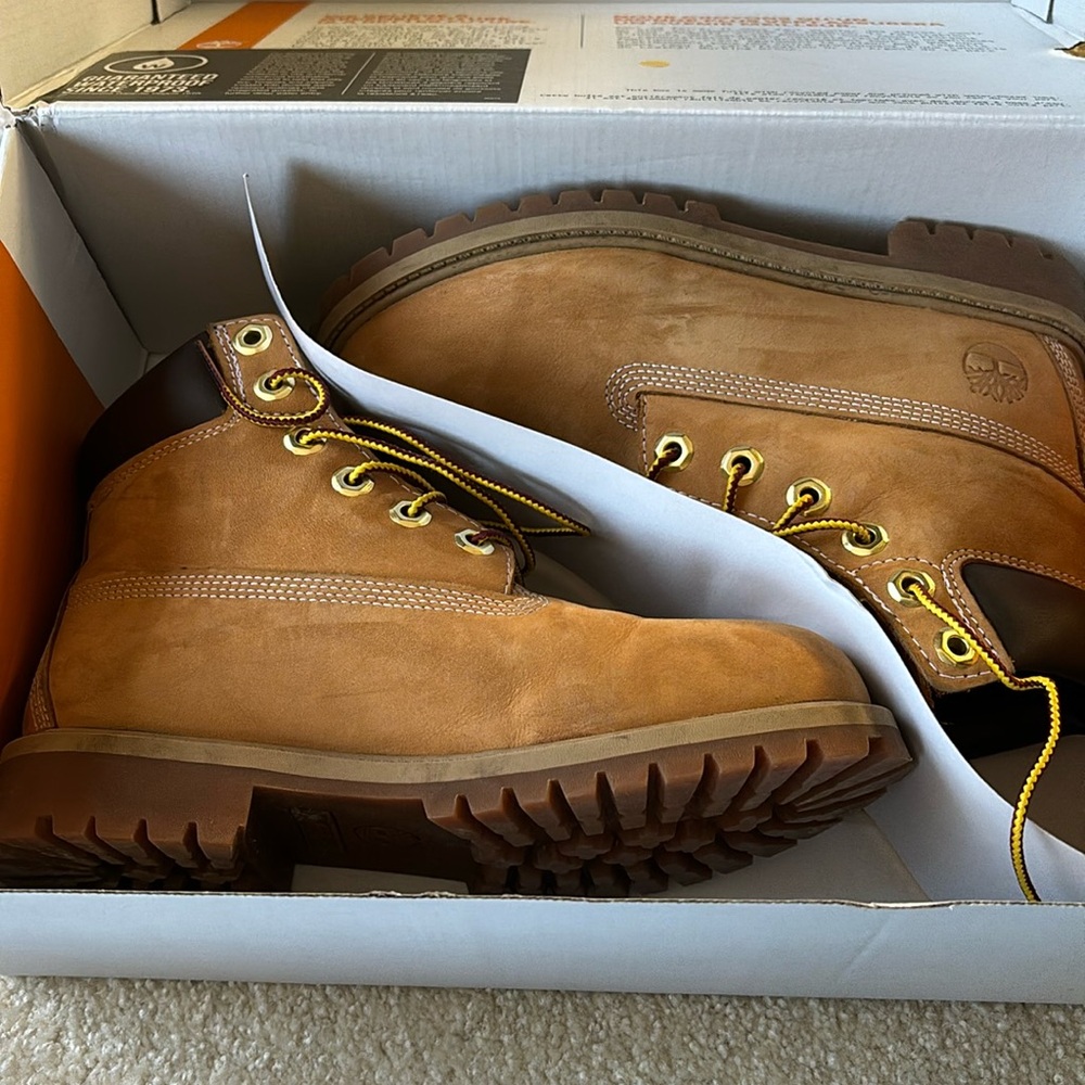 Timberland Wheat Nubuck Boots